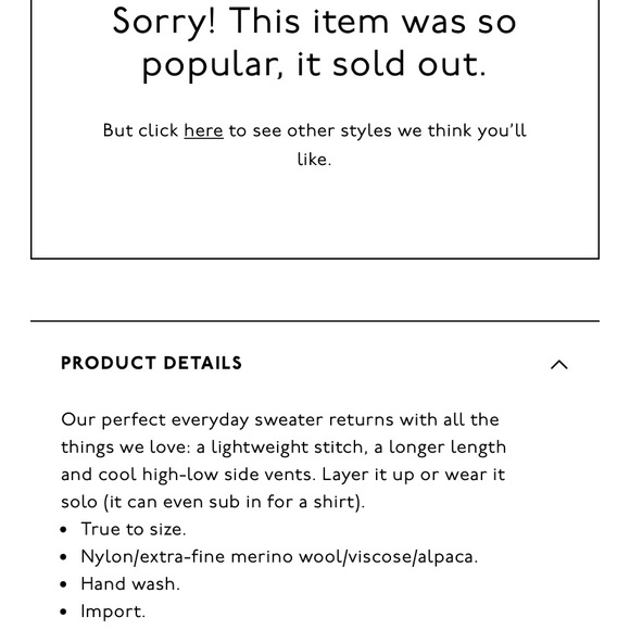 Madewell warm light v neck sweater - Picture 5 of 5